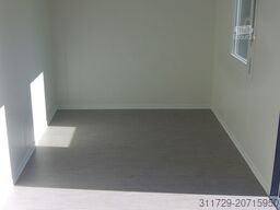 Decker Containerbau Bürocontainer 20ft, auf ABR, sofort