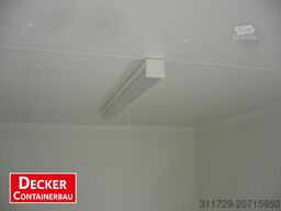 Decker Containerbau Bürocontainer 20ft, auf ABR, sofort