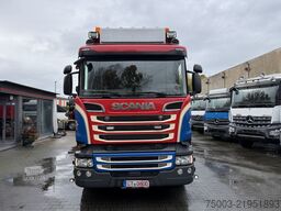 Scania R580 V8 8X4 Kipper Kran Palfinger 22002