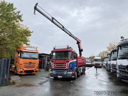 Scania R580 V8 8X4 Kipper Kran Palfinger 22002
