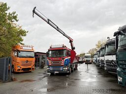 Scania R580 V8 8X4 Kipper Kran Palfinger 22002