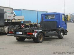 MAN LE 8.145 LC, EURO 3, HOOK CONTAINER, PNEU 80%