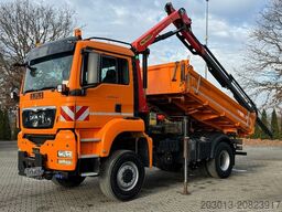 MAN TGS 18.360 4x4 Kipper Kran PALFINGER Winterd.
