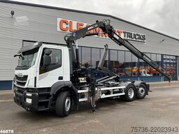 Iveco Stralis AD260SY Euro 6 MKG 15 Tonmeter laadkraa...