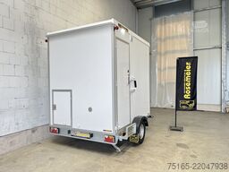 Rosemeier Badanhänger, WC, Waschtrockner Bad- und Duschanh