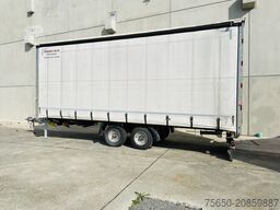 Möslein TP 11 Schwebheim Tandem- Schiebeplanenanhänger zum Durchladen