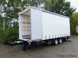 Möslein TPS 11 DL 7,30 neuer Planenanhänger, Ladebordwand + Durchladbar