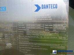 Danteco Food tank container inox 20 ft / 25 m3 / 1 comp