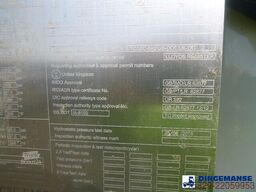 Danteco Food tank container inox 20 ft / 25 m3 / 1 comp