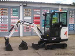 Cargadora compacta Bobcat E 17 ** 3x Löffel **
