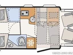 DETHLEFFS Trend Active T 7057 EB Assistenz+Chassis-Paket