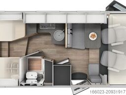 SUNLIGHT I 67S Klima Solar, Navi