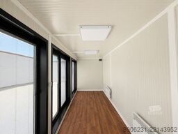 Bürocontainer / Wohncontainer NORDSTARK Decke/Wand/Boden: 20 cm PUR