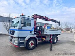 MAN TG-M 18.340 4x2 2-Achs Kipper Kran Funk nur 200