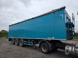 REISCH 65 cbm Schubboden, BPW Trommel, Kornschieber