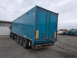 REISCH 65 cbm Schubboden, BPW Trommel, Kornschieber