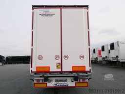 KRONE CURTAINSIDER/MEGA/PALLET BOX/LIFTED ROOF & AXLE/