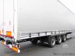 KRONE CURTAINSIDER/MEGA/PALLET BOX/LIFTED ROOF & AXLE/