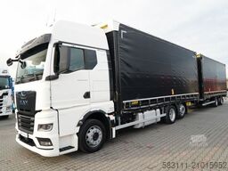 MAN TGX 26.480 / ZESTAW TANDEM 120 M3 / PRZEJAZDOWY