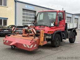 MERCEDES-BENZ Unimog300*4x4*Allrad*Klima*3-Seitenkipper*Besen