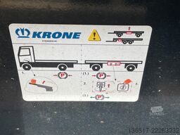 KRONE ZZ18 Tandem BDF 7,82 Container Wechselfahrgest.