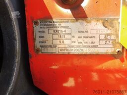 KUBOTA KX016-4