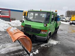 MERCEDES-BENZ 512 D Vario Doka 5-Sitzer Pritsche Schneepflug