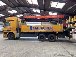 MERCEDES-BENZ ACTROS 3340 PRITSCHE + PALFINGER PK 33000 / SEIL