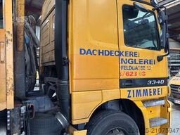 MERCEDES-BENZ ACTROS 3340 PRITSCHE + PALFINGER PK 33000 / SEIL