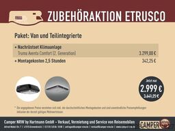 ETRUSCO T 7400 SBC Complete Sel. + Fahrradtr. + Safetyp.