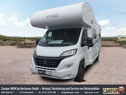 ETRUSCO A 7300 DB SAT&TV+Fahradträger+NAVI+Markise