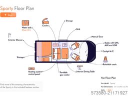Fiat Ducato Campervan | Euro 6 Baujahr 2017–Kilometer (120,671 km)