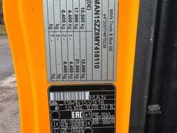 MAN 12.220 TGL,7,75+7,75m=120m³,Anh. Wecon verzinkt!