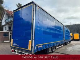 MAN 12.220 TGL,7,75+7,75m=120m³,Anh. Wecon verzinkt!