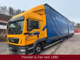 MAN TGL 12.220,Hochdach 7,75+7,75m=120m³+H&W Anhänge