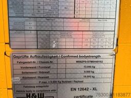 MAN TGL 12.220,Hochdach 7,75+7,75m=120m³+H&W Anhänge