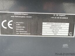 SCANIA G 490 6x2, Gerken GRK20/70D, Lenk-Lift, AHK, AC