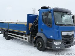 DAF LF 220 FA 4x2, Hiab 099B-2, Funk, 6.500mm lang