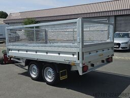 HUMBAUR HT 25 31 18mit Plane 1800mm und Gitteraufsatz