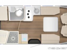 BÜRSTNER Lyseo TD Harmony Line 727 G Hubstützen*Luftfeder