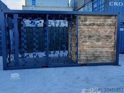 20 Fuß Hühnerstall Container Stall Hühner Zwinger Käfig 6 Meter
