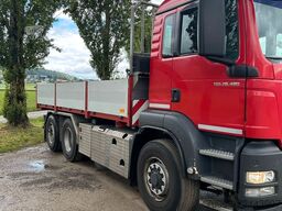 MAN TGS 28.480 6x4-4 ALLRAD KRAN 19m SEILWINDE Wechs