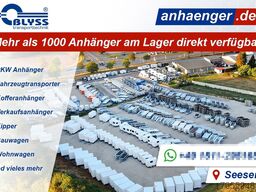 BLYSS Hundeanhänger Dog4Go 205x128x77cm 750kg zGG