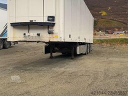 Ekeri T3-K 3 axle closed semi trailer w/ full side openi