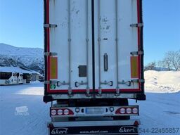 Ekeri T3-K 3 axle closed semi trailer w/ full side openi