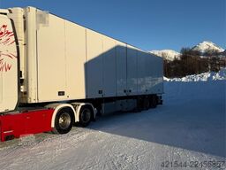 Ekeri T3-K 3 axle closed semi trailer w/ full side openi
