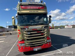 Scania R520 6x2 box truck with a 2-axle Schmitz Cargobull
