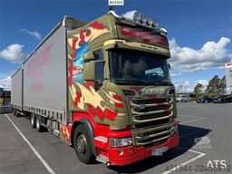 Scania R520 6x2 box truck with a 2-axle Schmitz Cargobull