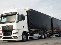 MAN TGX 26.480 / ZESTAW TANDEM 120 M3 / PRZEJAZDOWY