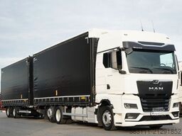MAN TGX 26.480 / ZESTAW TANDEM 120 M3 / PRZEJAZDOWY